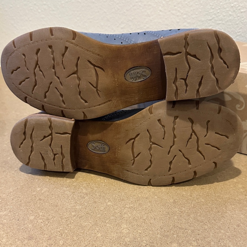 Sofft Women's Blue Ankle Boots - Picture 5 of 7